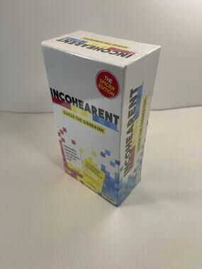 Incohearent The Spicier Edition Party Card Game Sealed Ages 17+ Relatable